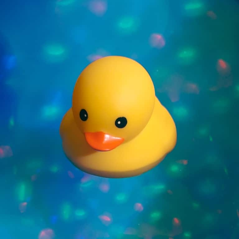 Boogie badeendje met verlichting