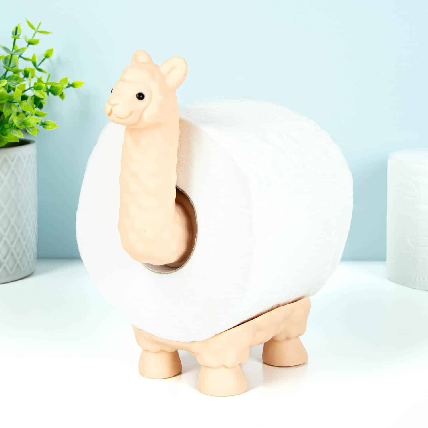 Lama toiletrolhouder