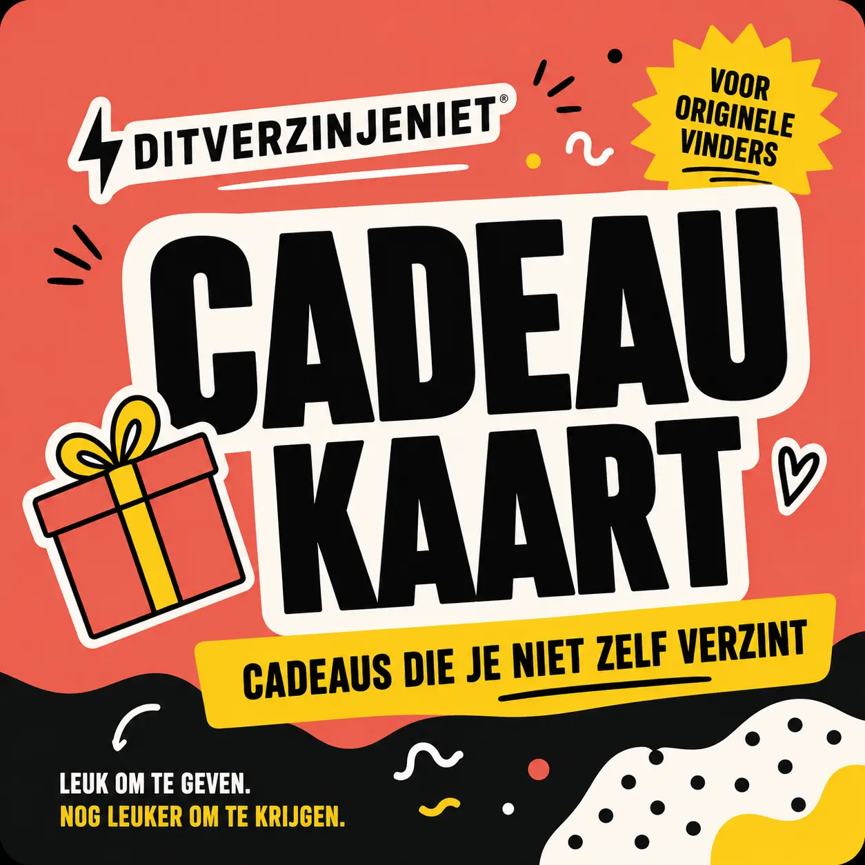 Cadeaukaart algemeen