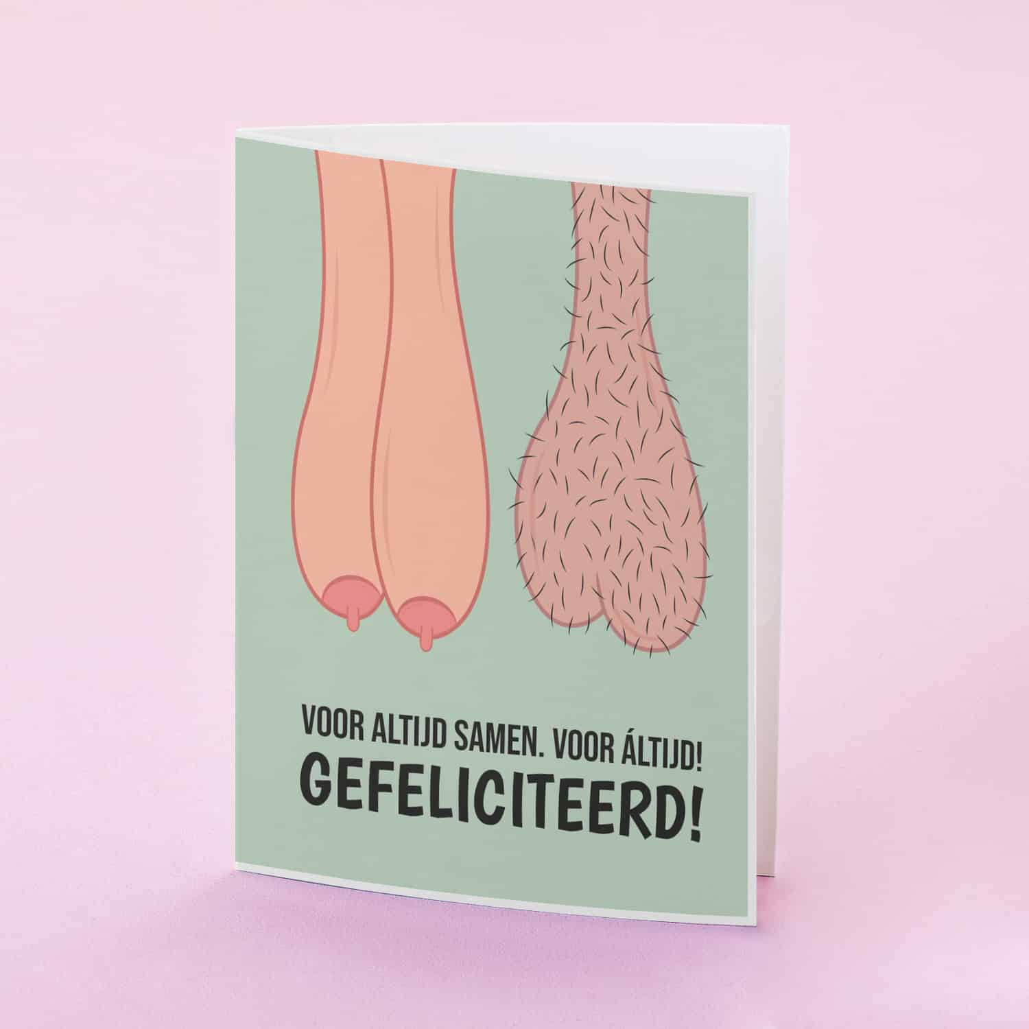 Wenskaart Voor altijd samen