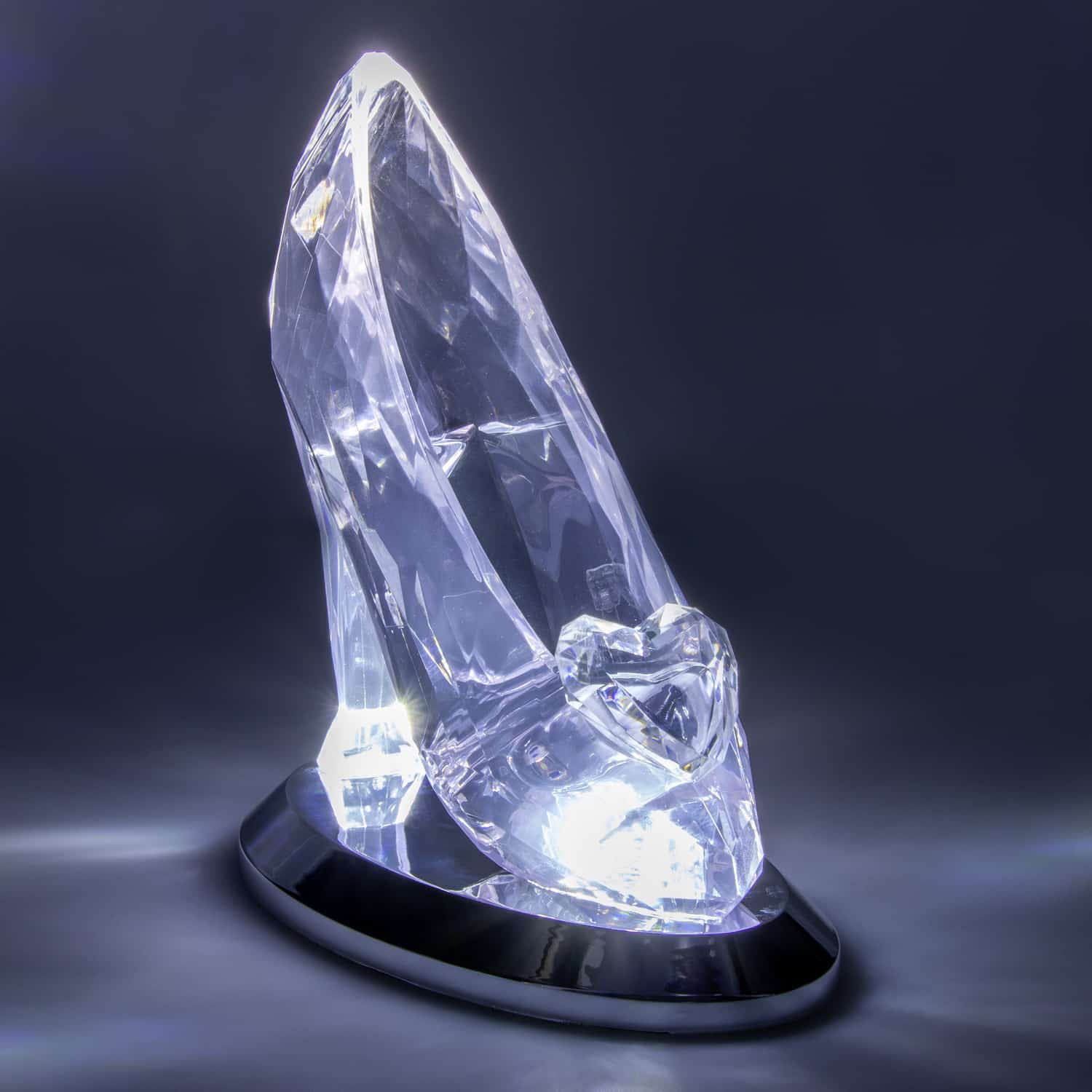 Disney Assepoester glazen muiltje lamp