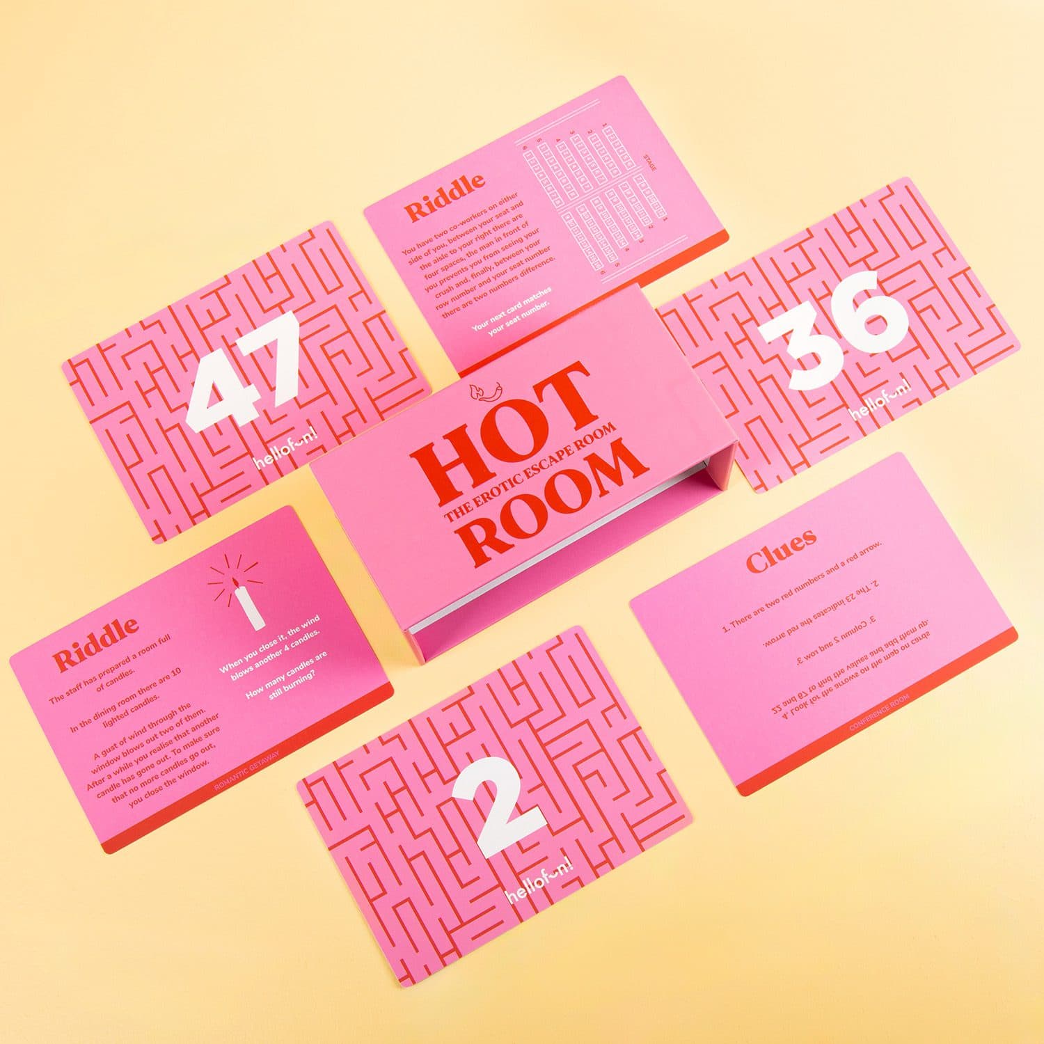 Hot Room erotisch spel (Engelse editie)