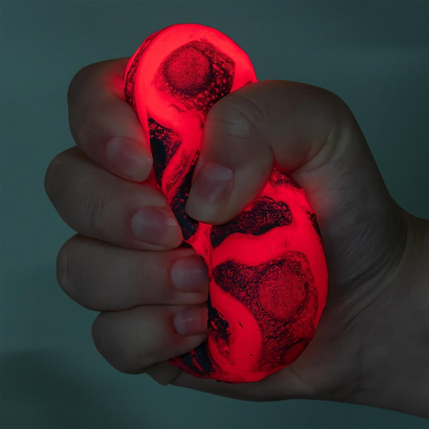 Lichtgevende meteoriet stressbal