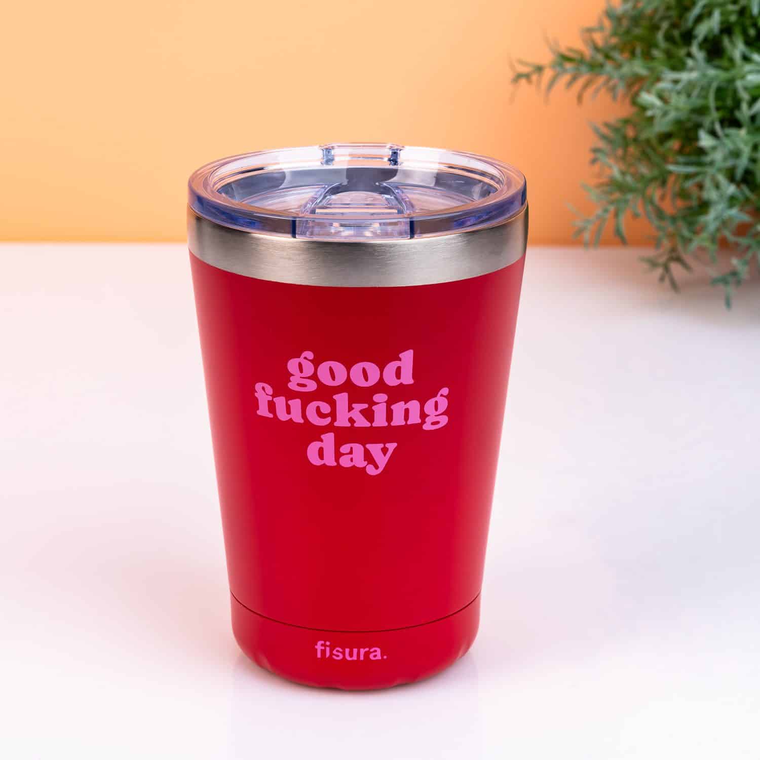 Koffiemok thermosbeker - Good Fucking Day
