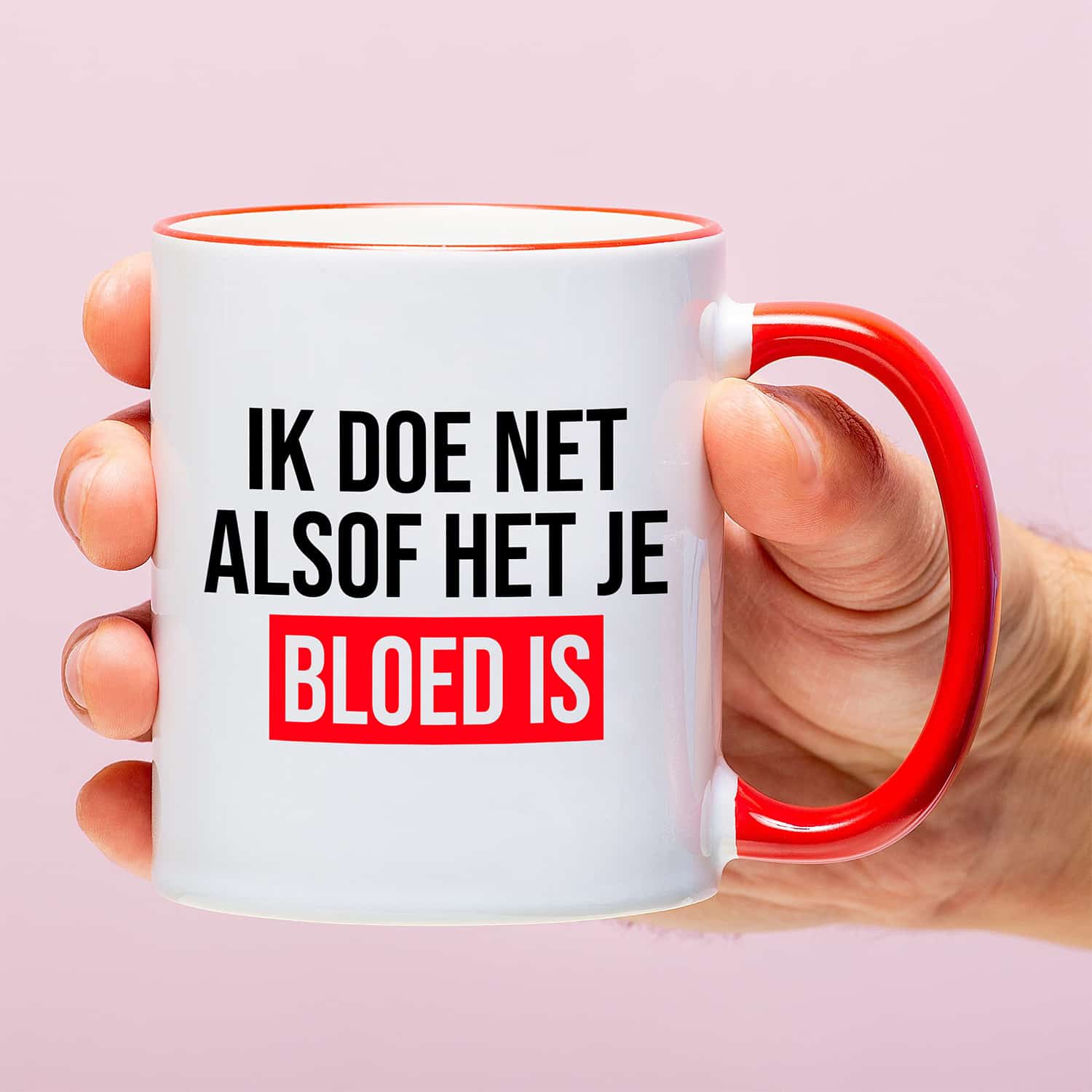 Mok Ik doe net alsof het je bloed is