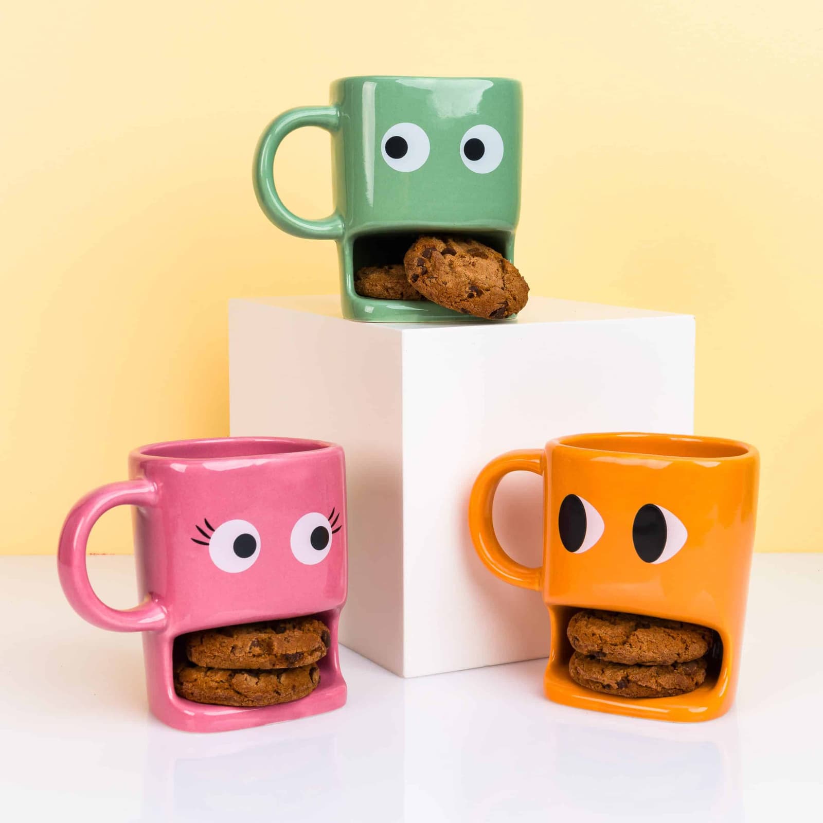 Koekjesmok met ogen