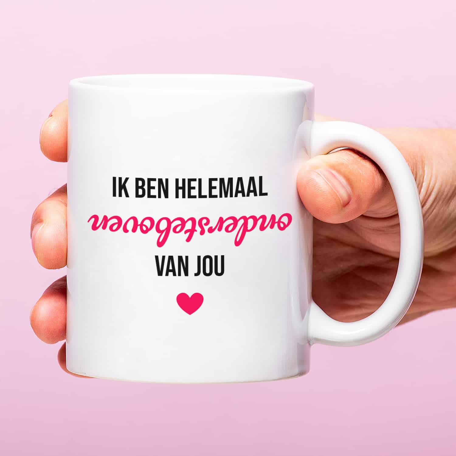 Mok Ik ben helemaal ondersteboven van jou