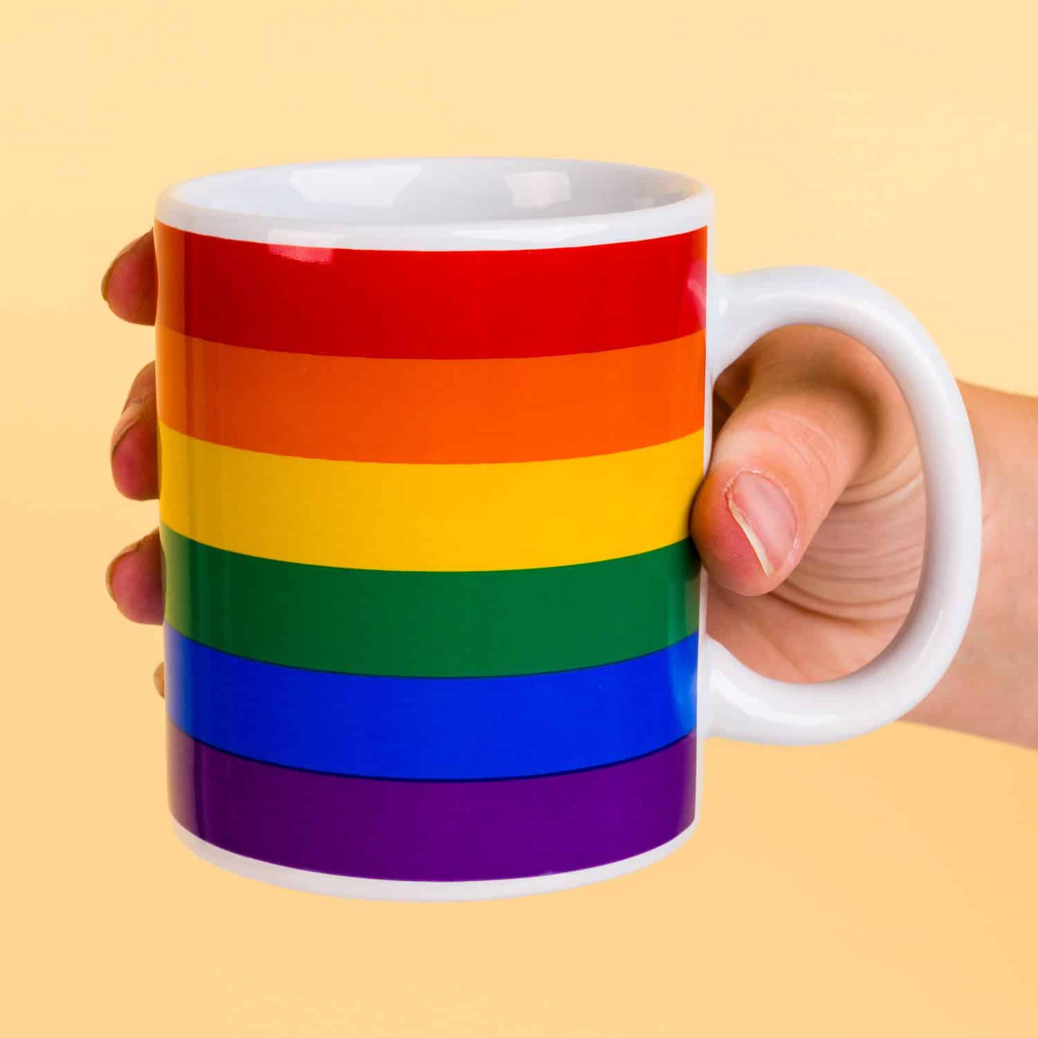 Pride regenboog mok