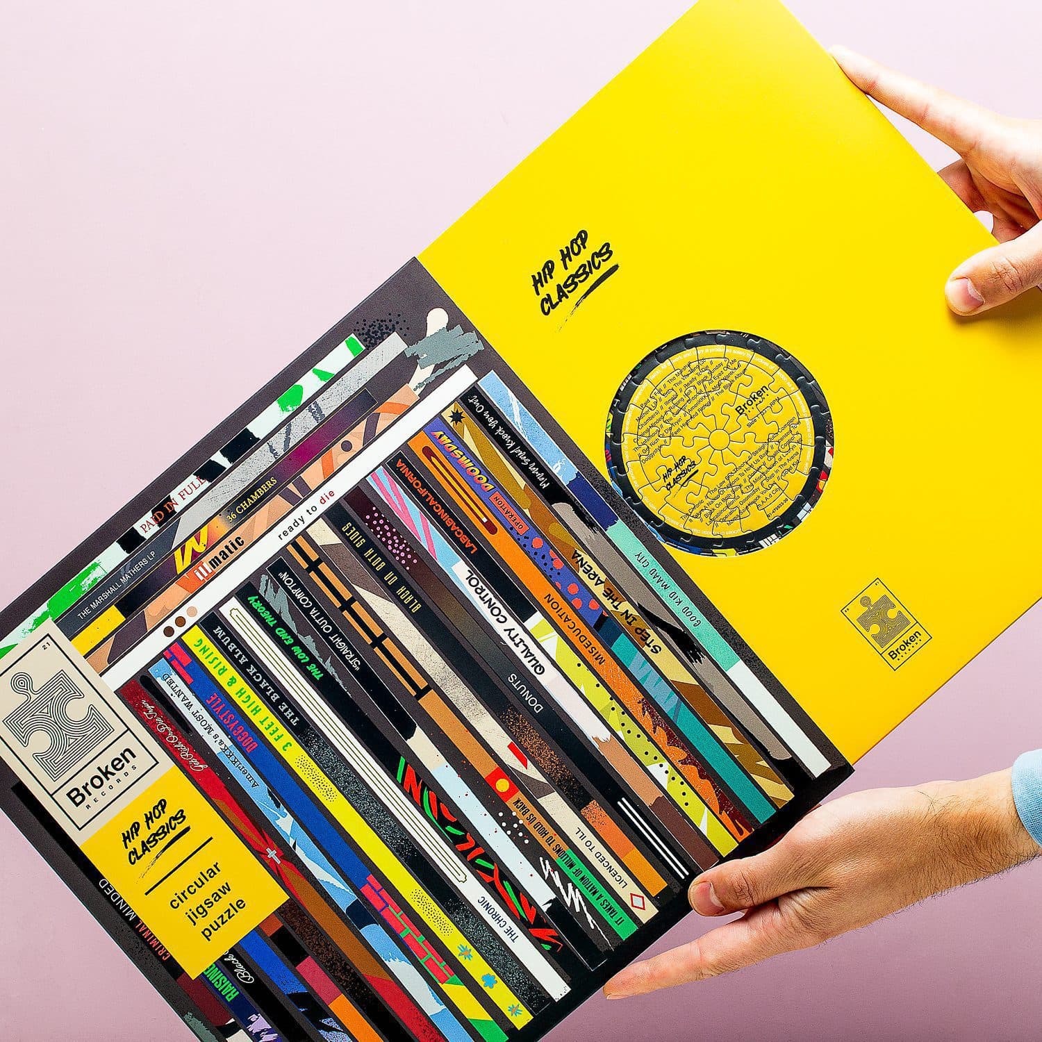 Broken Records puzzel (200 stukjes) - Hip hop