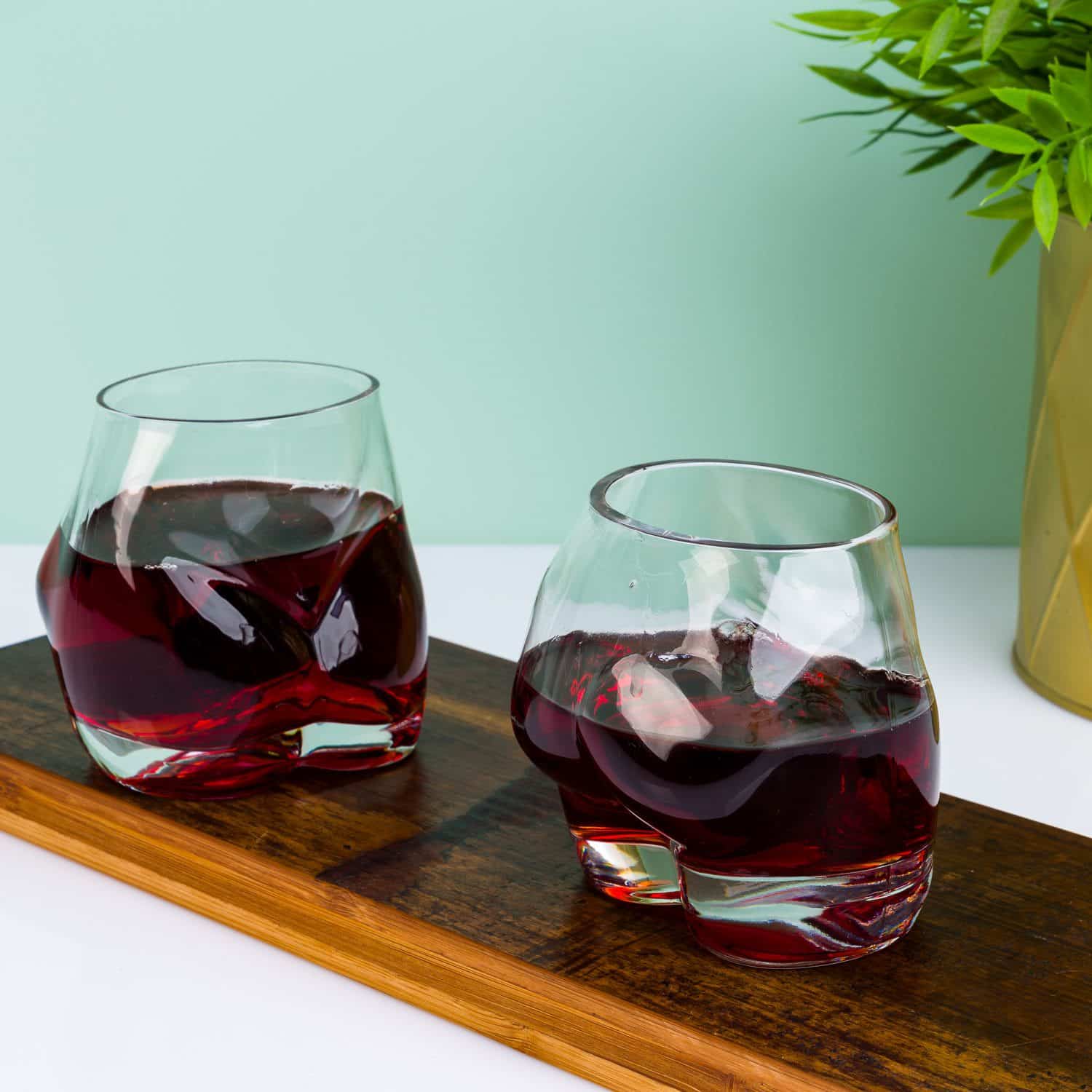 Bottoms Up glas (set van 2)