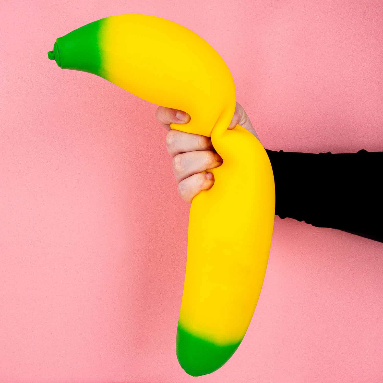 XXL banaan stresstoy (40 cm)