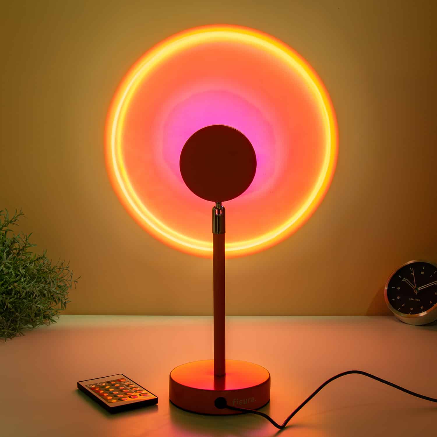 Zonsondergang lamp - Oranje