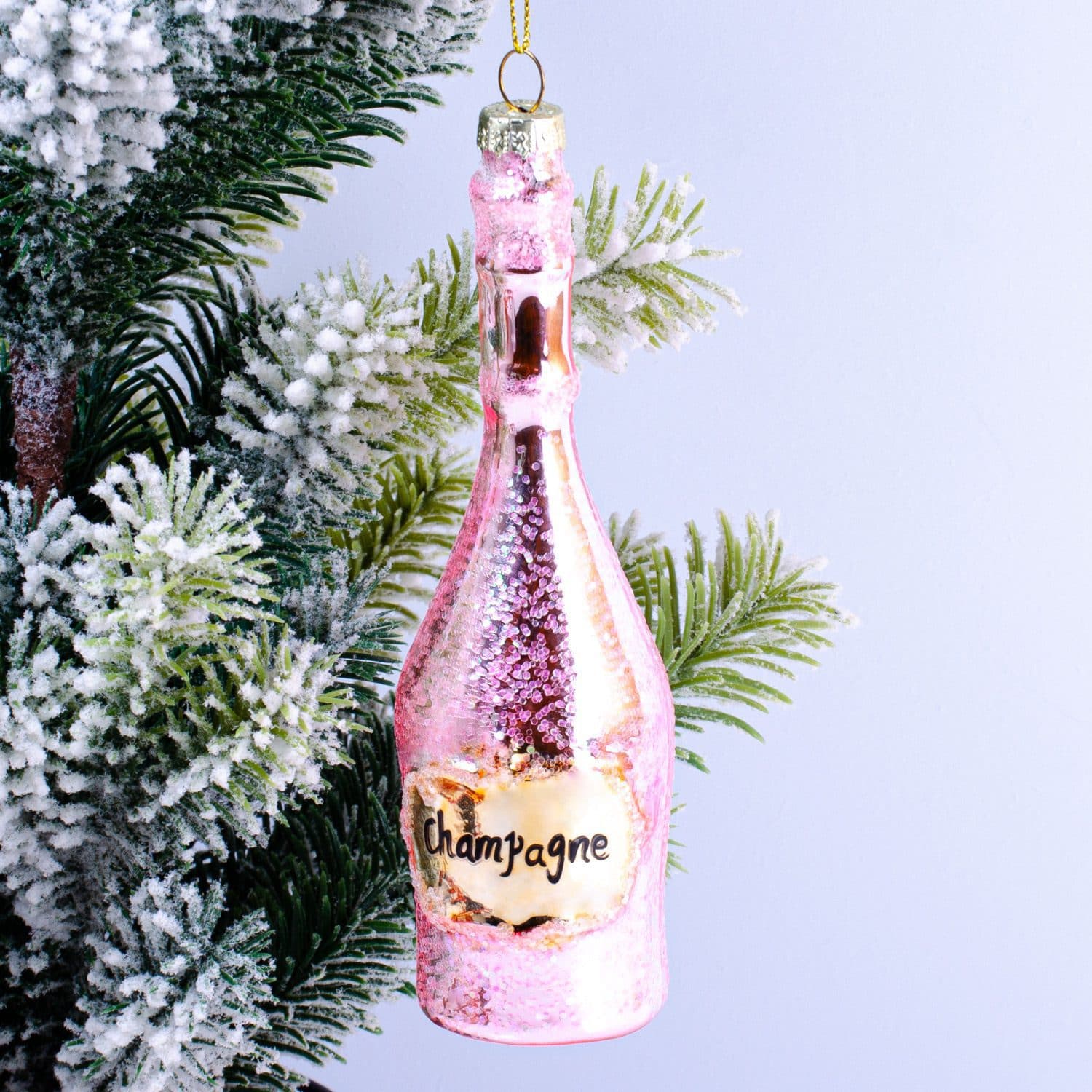 Champagne kerstbal (assorti)