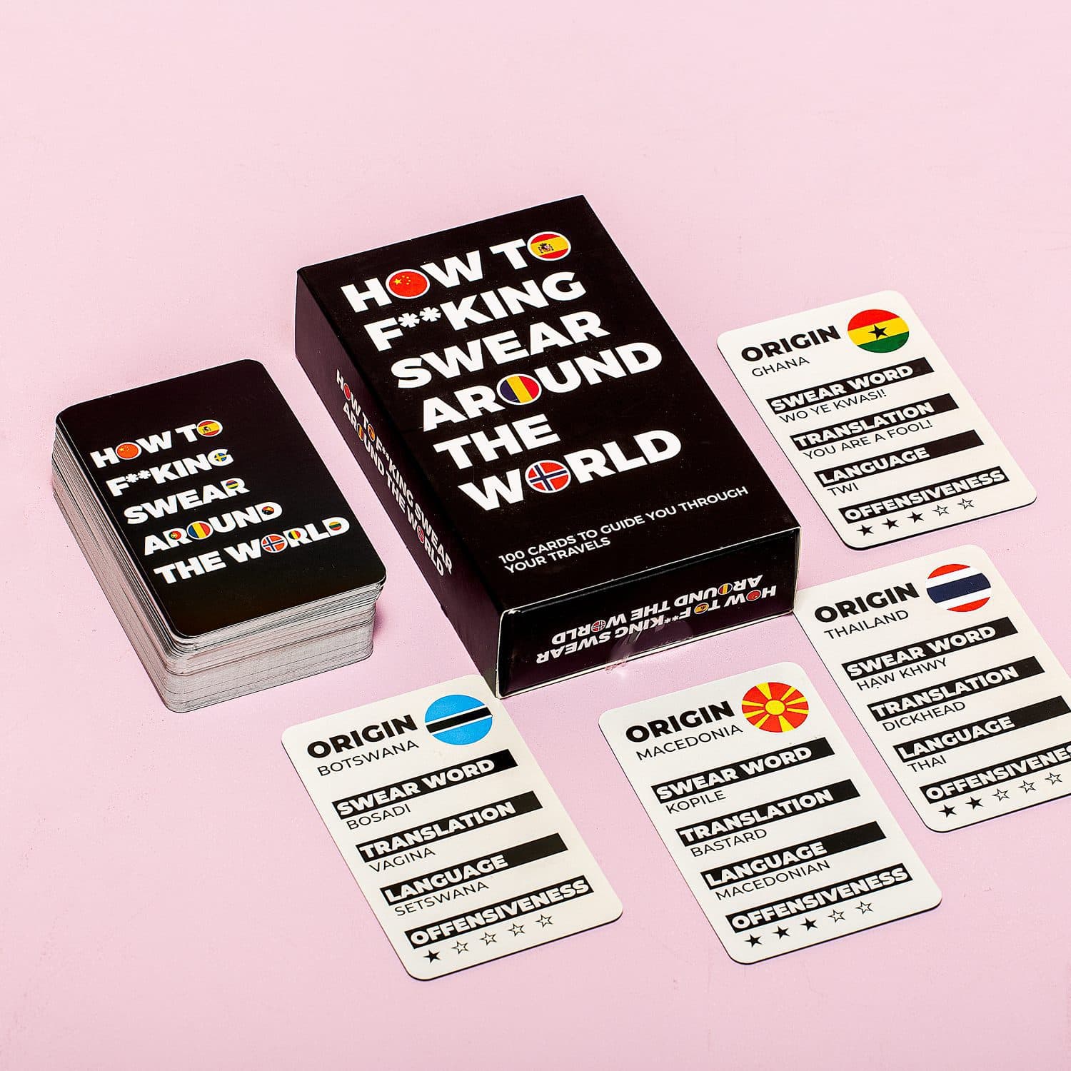 How to fucking swear around the world kaarten