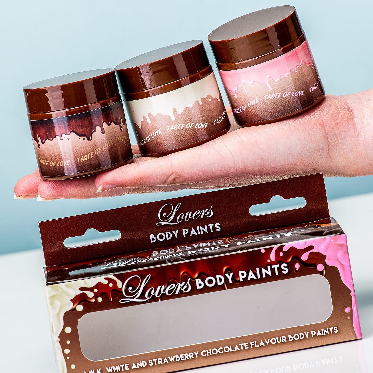 Lovers body paints (set van 3)