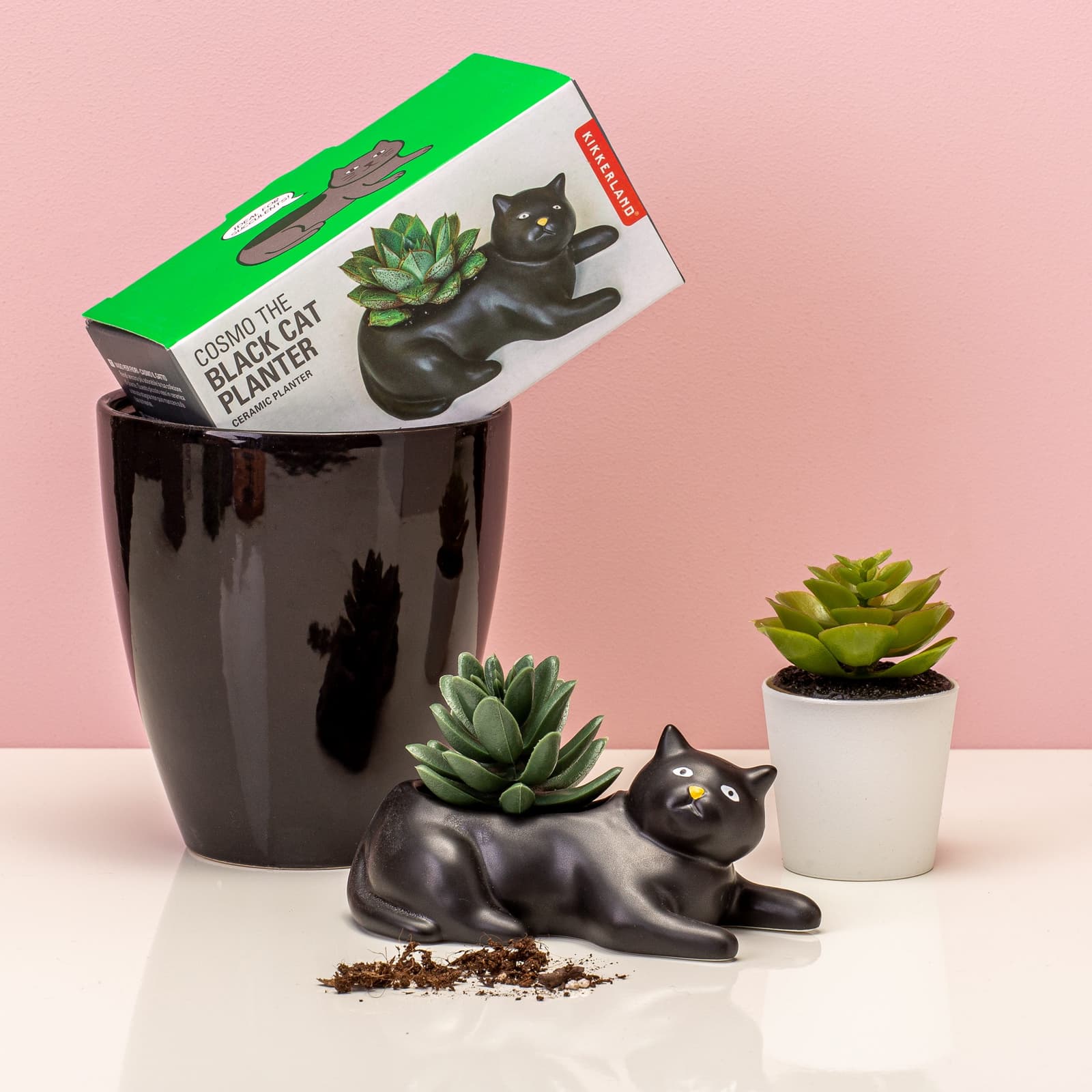 Huisdier bloempot - Kat