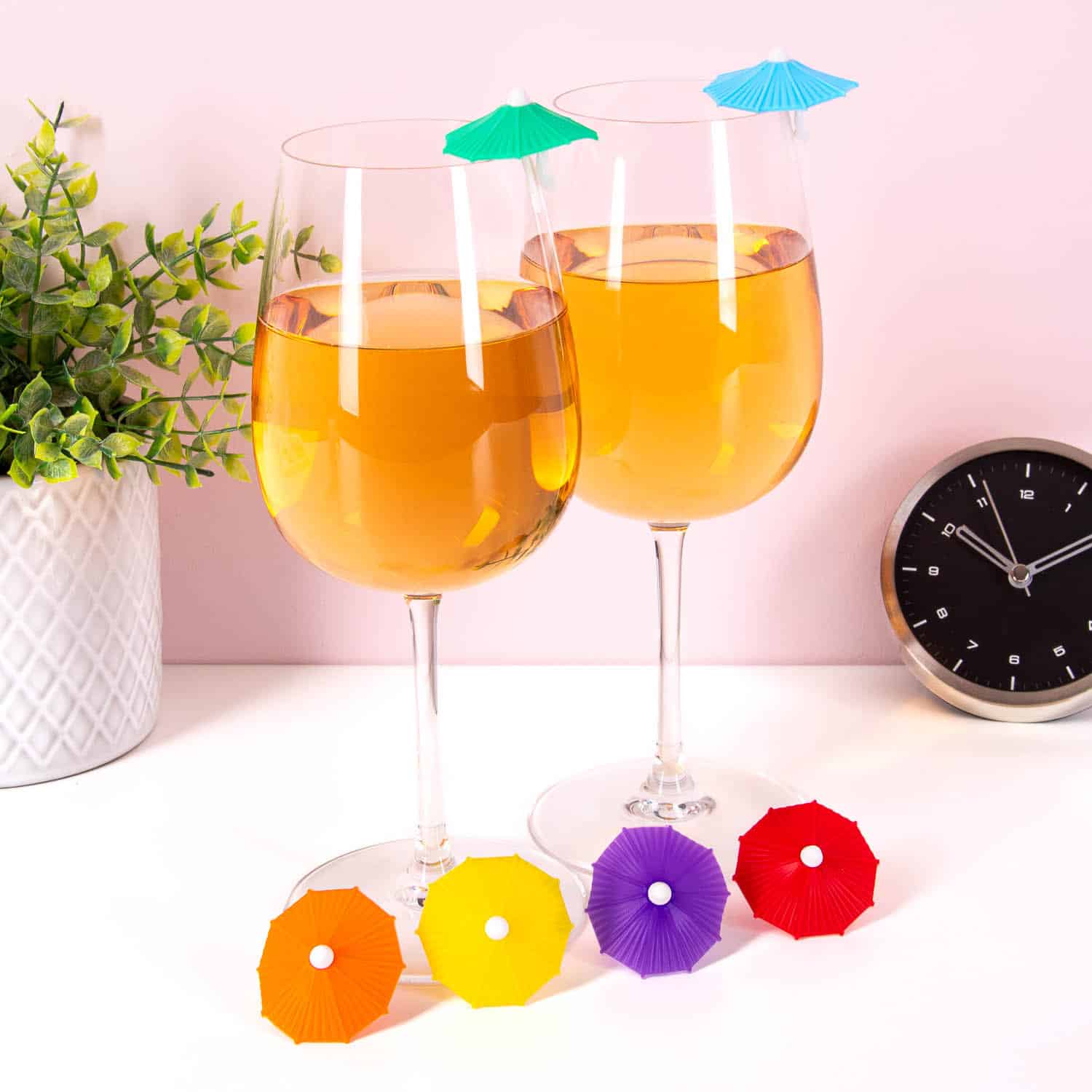 Parasol glasmarkeerders (set van 6)
