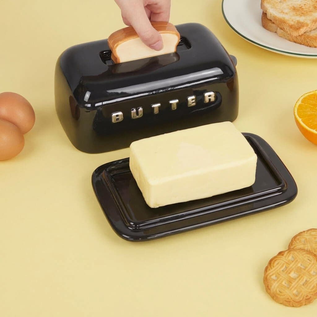 Toasty botervloot – Zwart