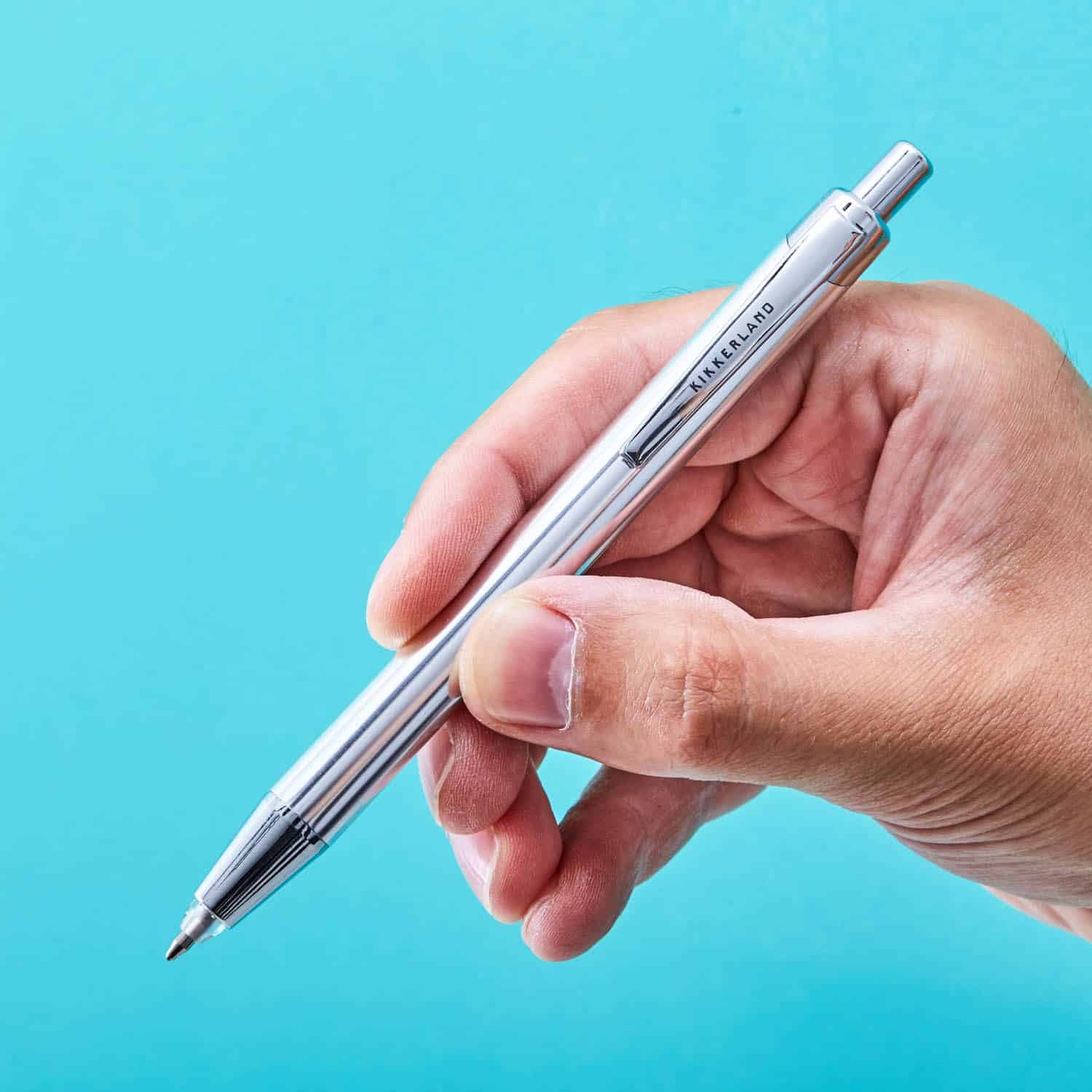 Pen met lampje in hand