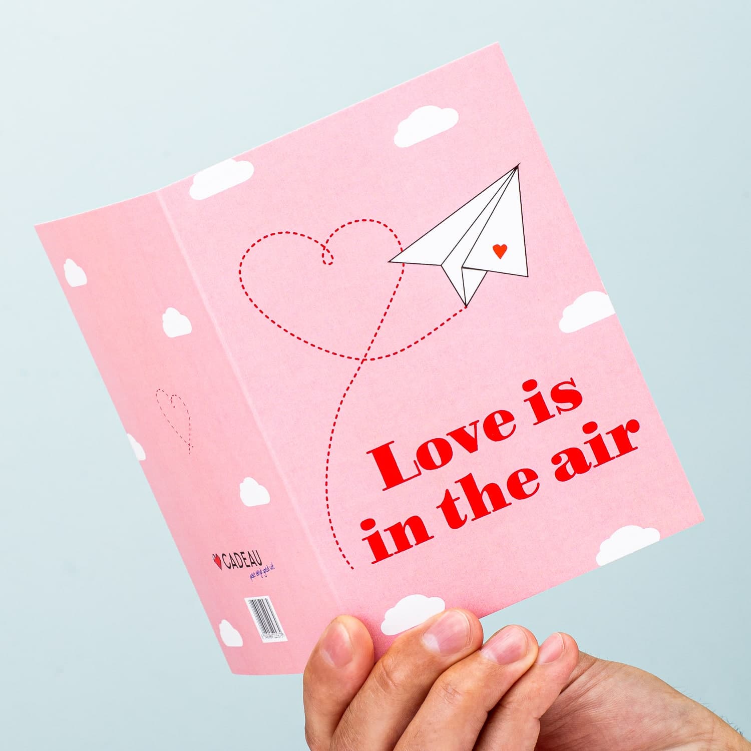 Wenskaart Love Is In The Air