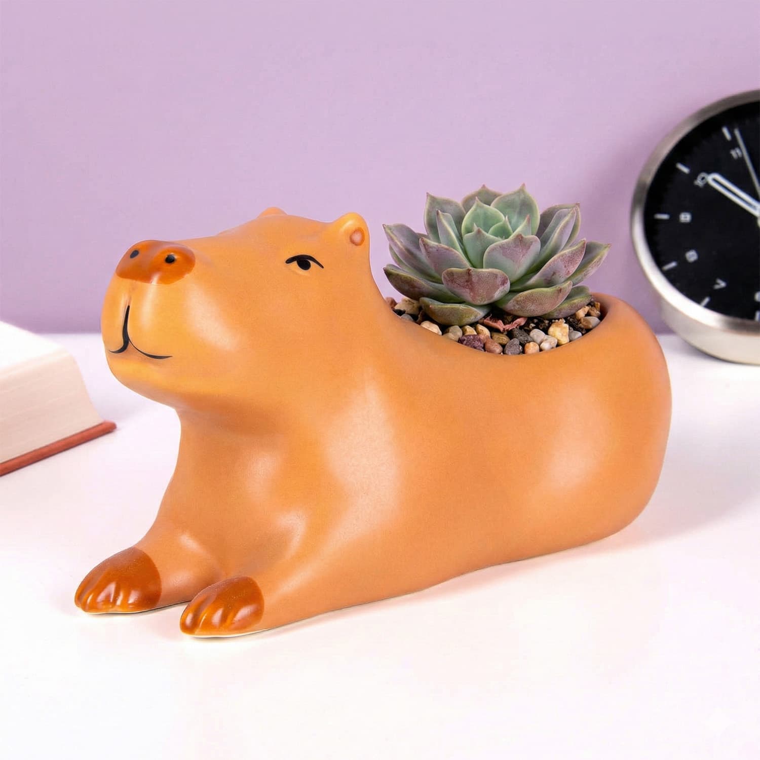 Capibara bloempot