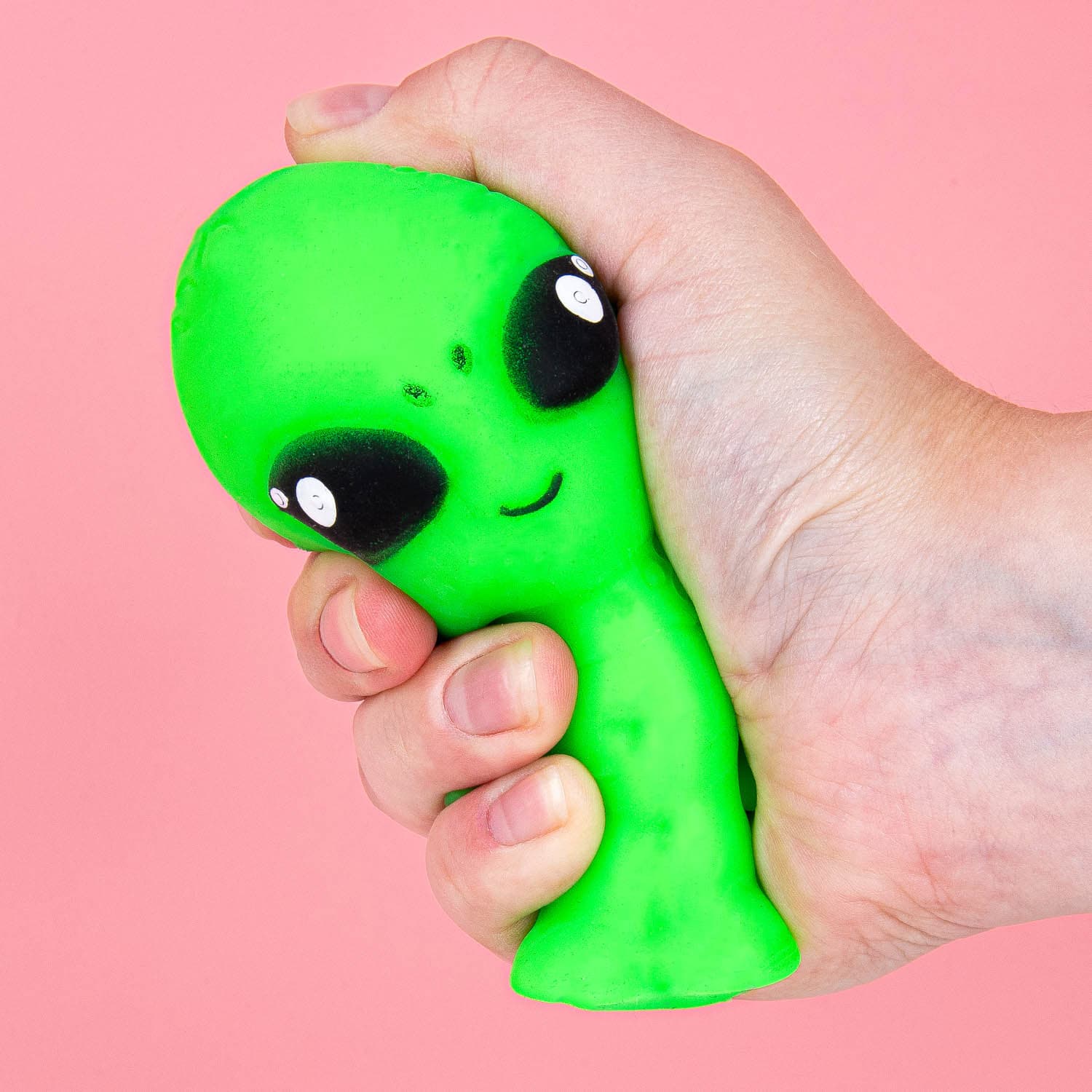 Rekbare glow in the dark Alien