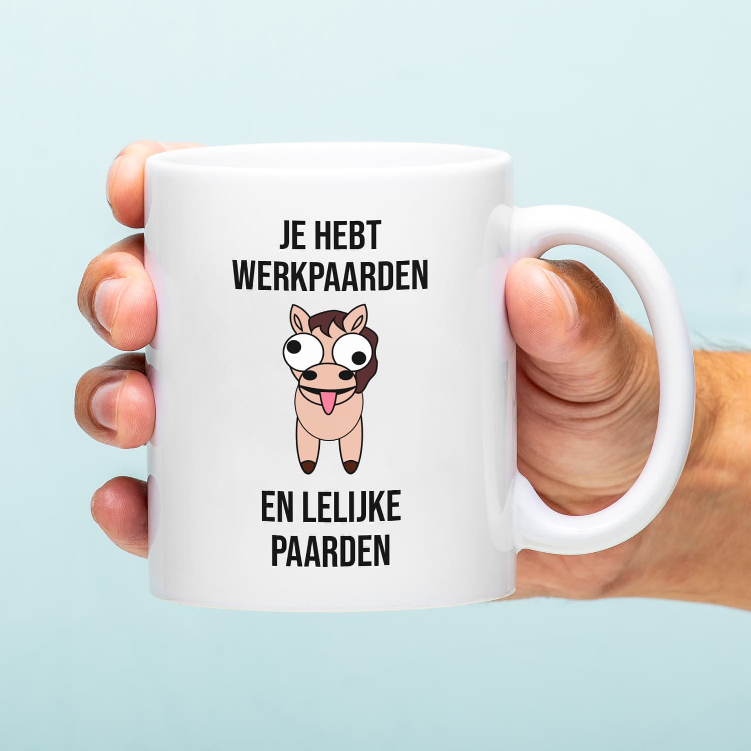 Mok Je hebt werkpaarden en lelijke paarden