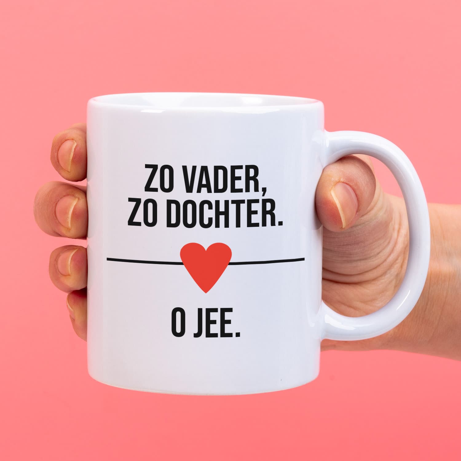Mok zo vader zo dochter, o jee