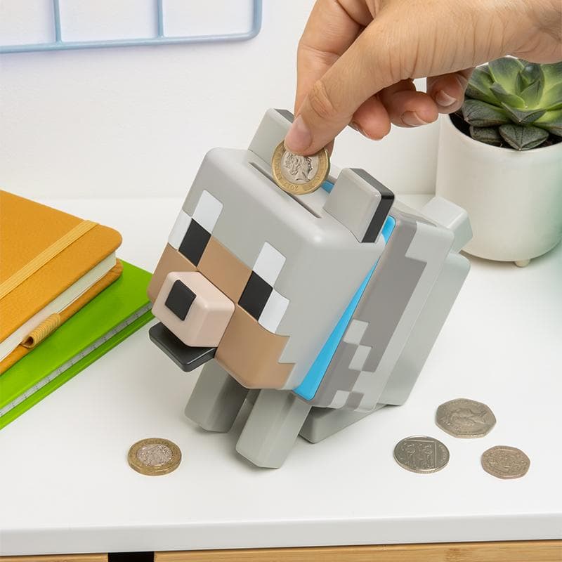 Minecraft Wolf spaarpot