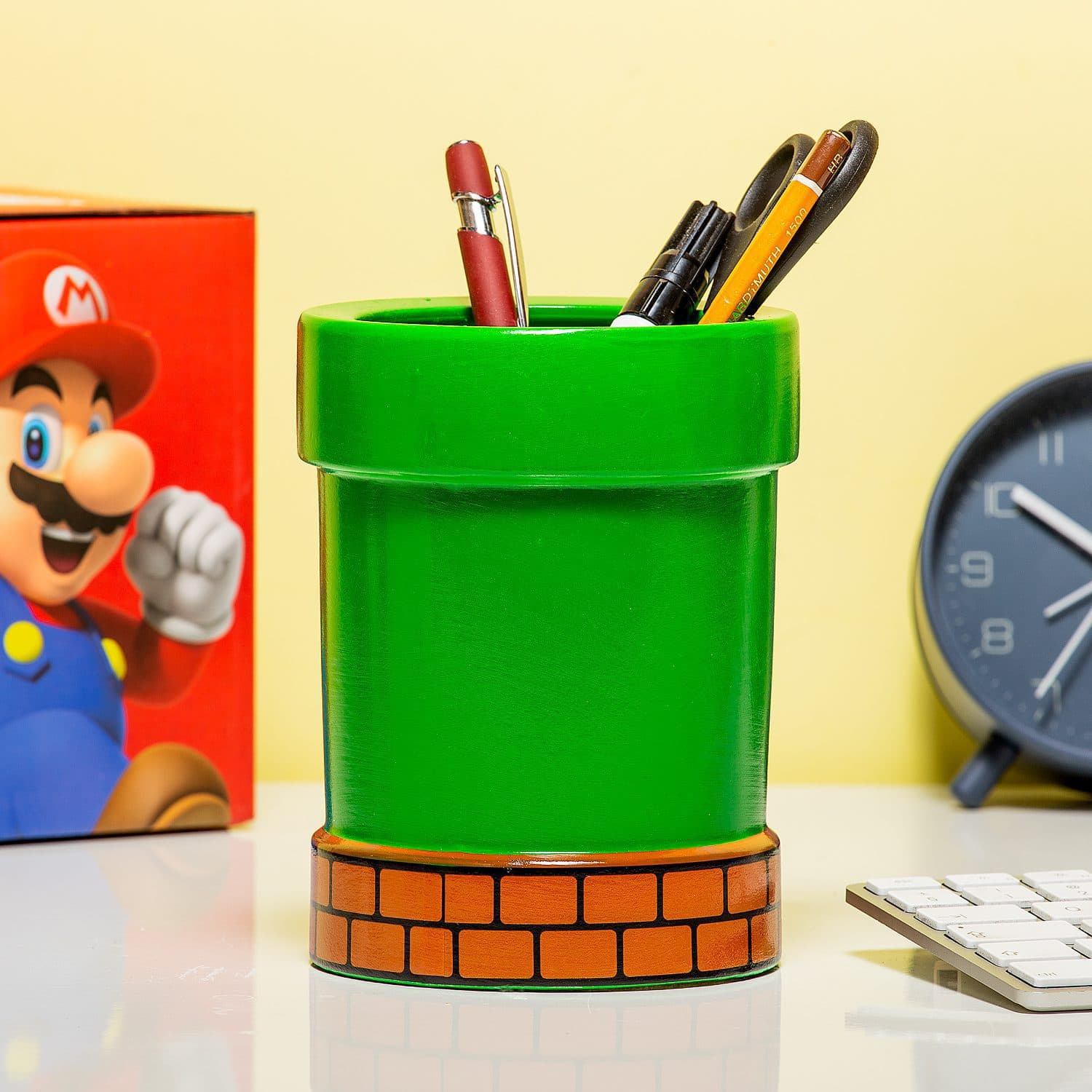 Super Mario Warp Pipe pennenhouder