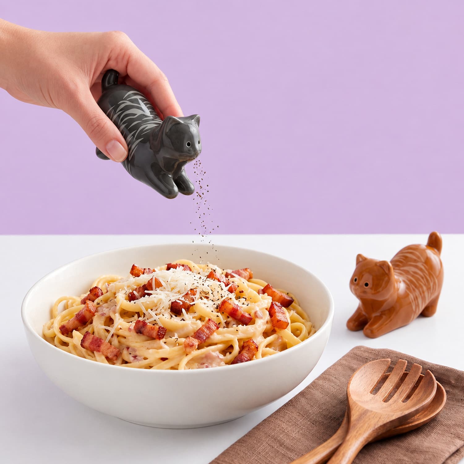 Katten peper- en zoutstel