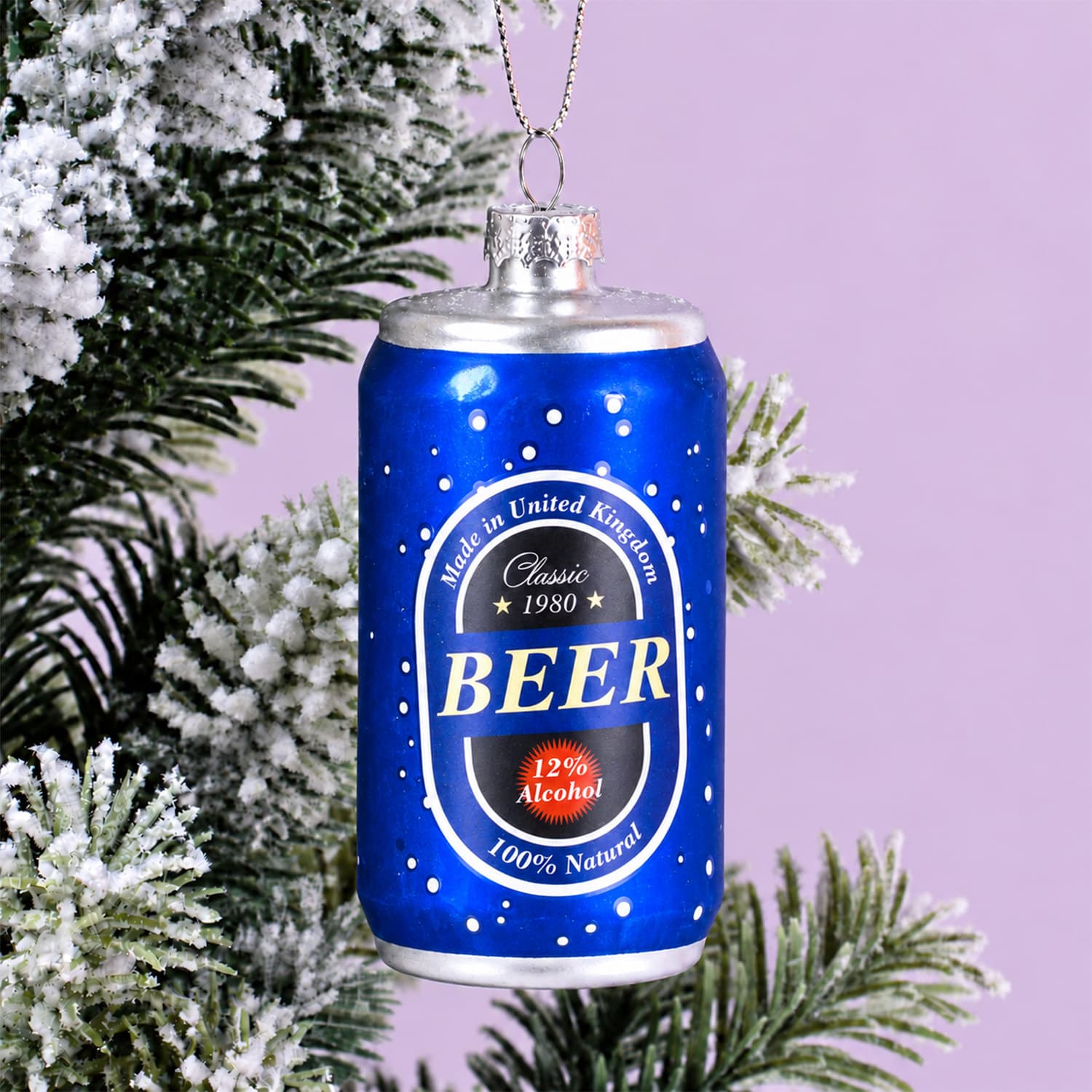 Bierblik kerstbal (assorti)