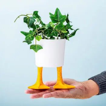 Bloempot met eendenpoten - Groot