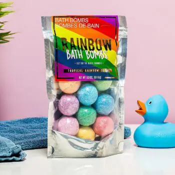 Regenboog bruisballen