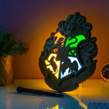 Harry Potter Hogwarts Crest lamp