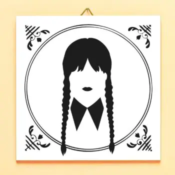Tegeltje Wednesday Addams