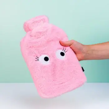 Roze kruik met ogen
