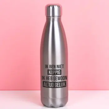 Thermosfles Ik ben niet koppig