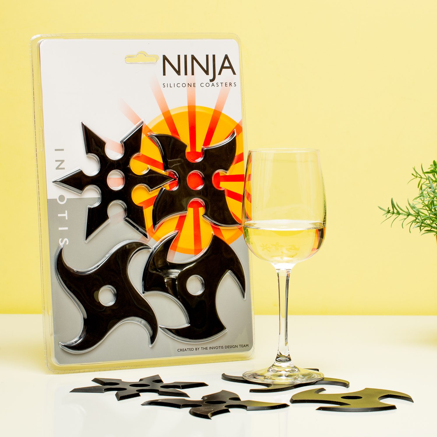 Ninjaster Onderzetters (Set Van 4)