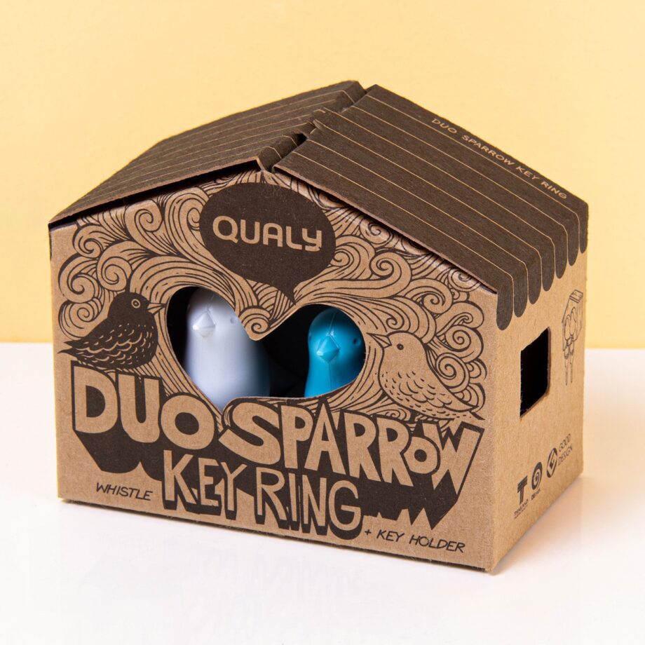 Sparrow Duo Sleutelhanger