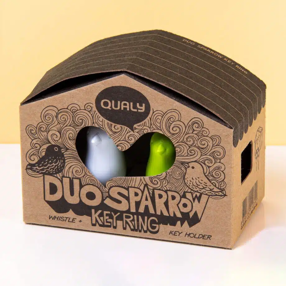 Sparrow Duo Sleutelhanger