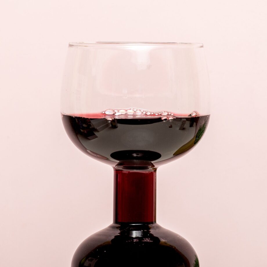 Wijnfles Wijnglas