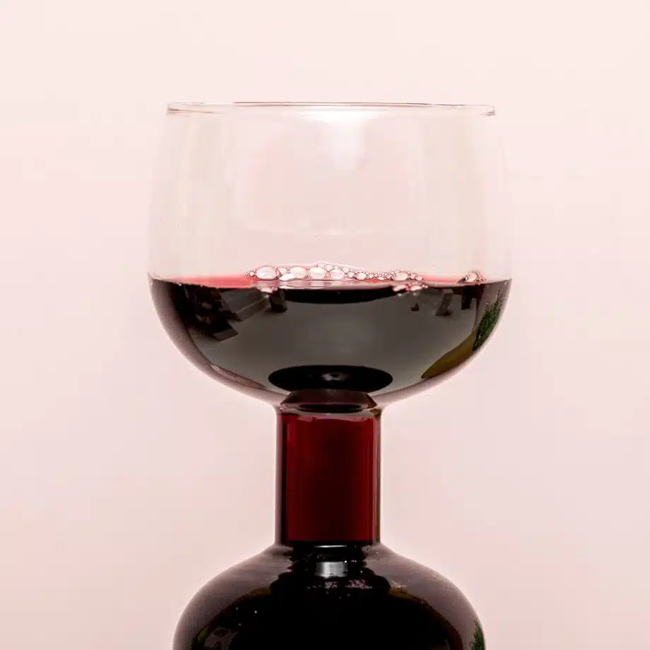 Wijnfles Wijnglas