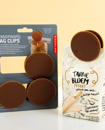 Stroopwafel Bag Clip (Set Van 4)