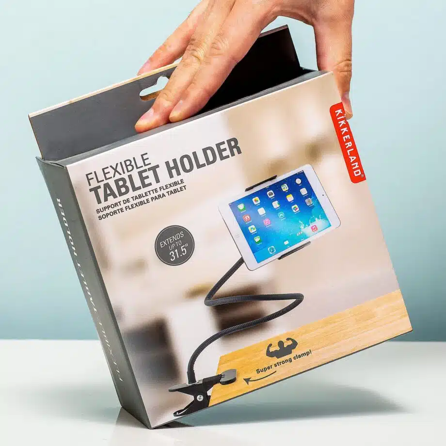 Flexibele tablethouder