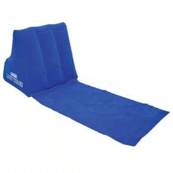 Lazy wedge Opblaasbare Chillstoel - Blauw