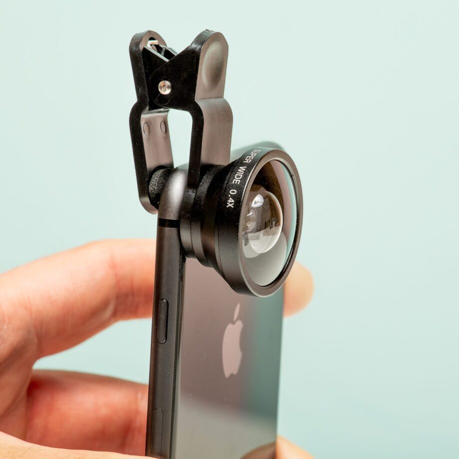 Groothoeklens voor smartphone
