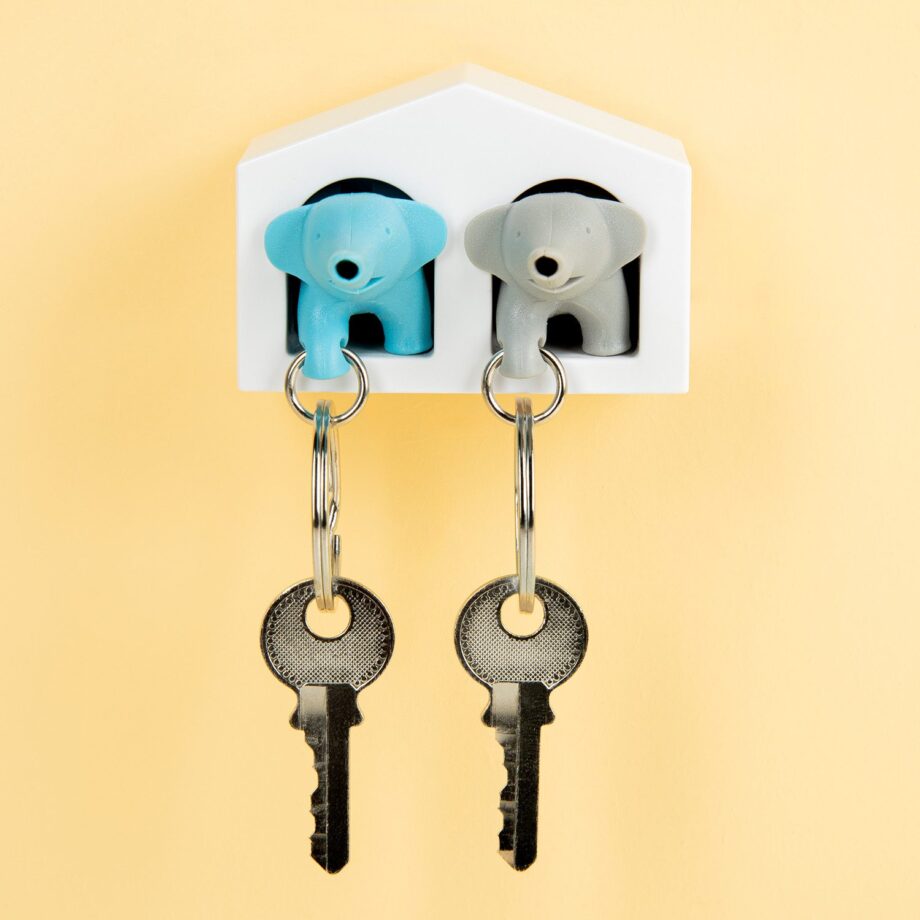 Duo Elephant sleutelhanger