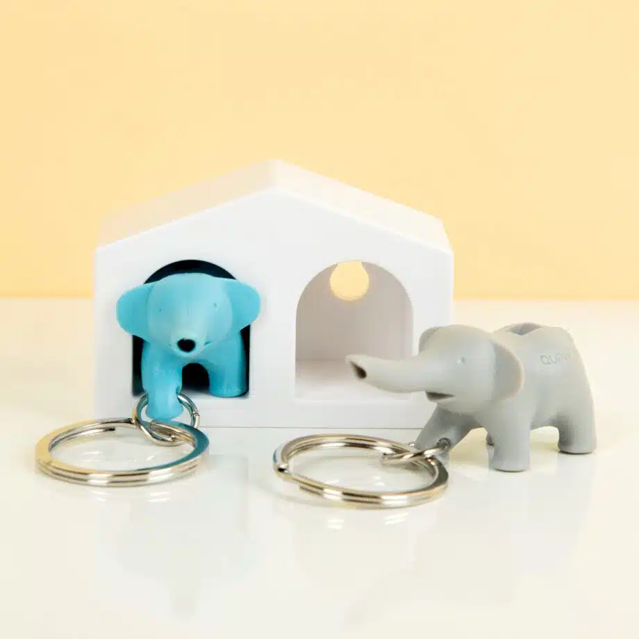 Duo Elephant sleutelhanger