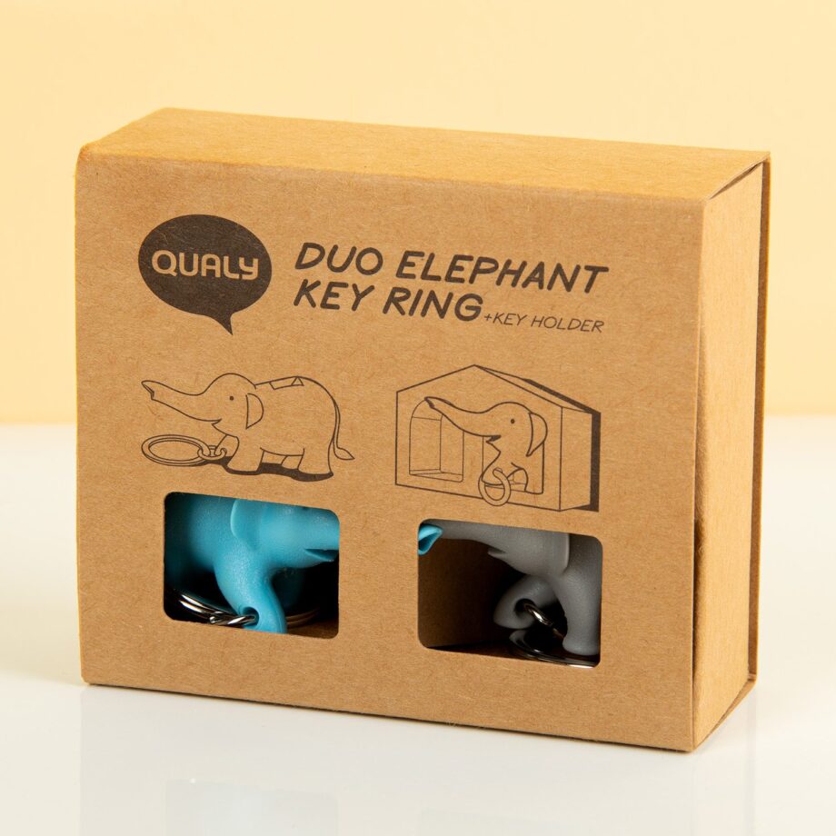 Duo Elephant sleutelhanger